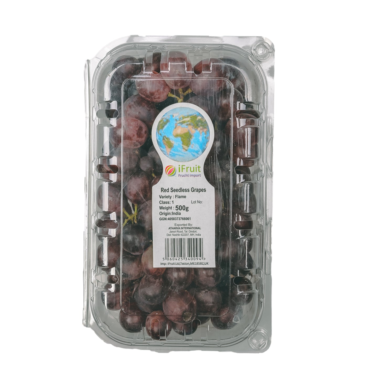 Red Grapes Punnet
